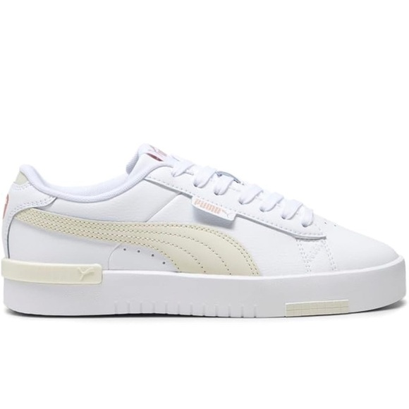PUMA Womens Jada Renew Lace Up Sneakers Shoes Casual - White - Picture 2 of 11